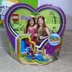 LEGO Friends Mias Summer Heart Box 41388 Retired Building Kit 84 Pcs NEW